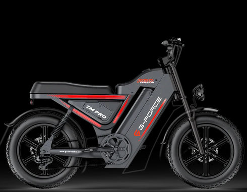 G-FORCE ZM PRO 2025 New Premium All-terrain Motor Style Electric Bike | GARANZIA ITALIANA